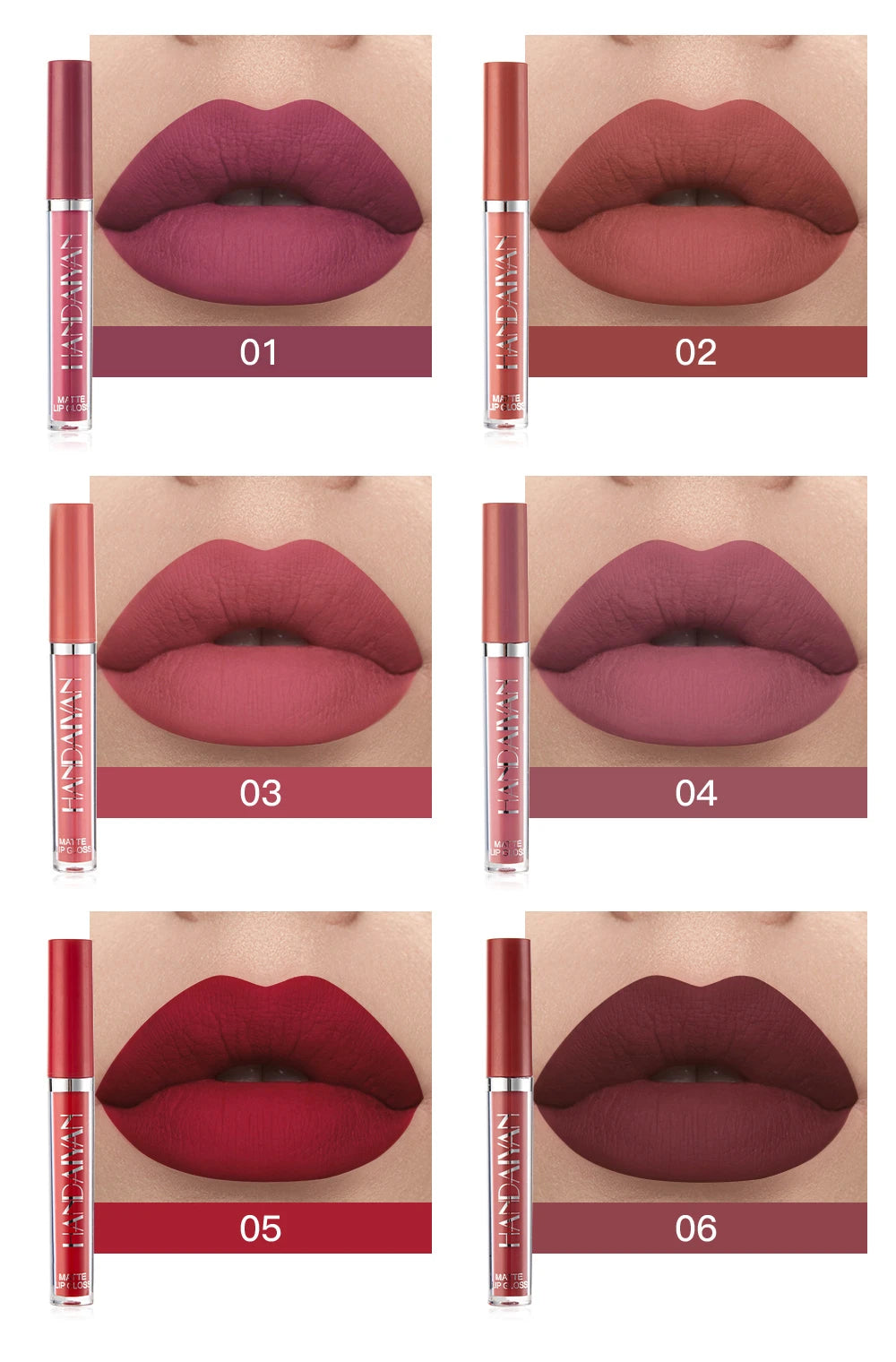 Nude Intenso by Handaiyan – Kit de Labiales Matte