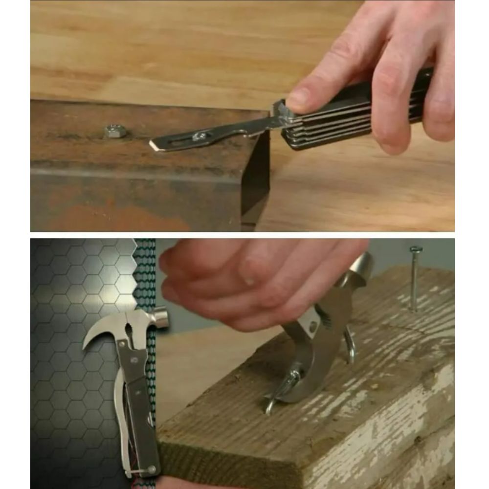 Martillo Tactico Multifuncional Camping