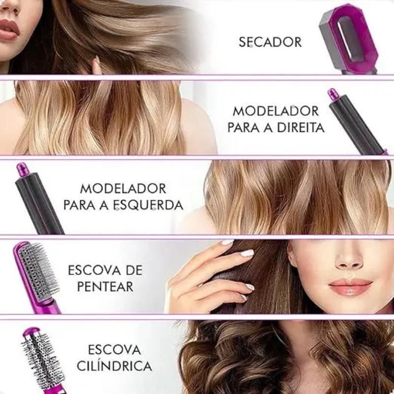 Cepillo Secador Profesional 5 en 1